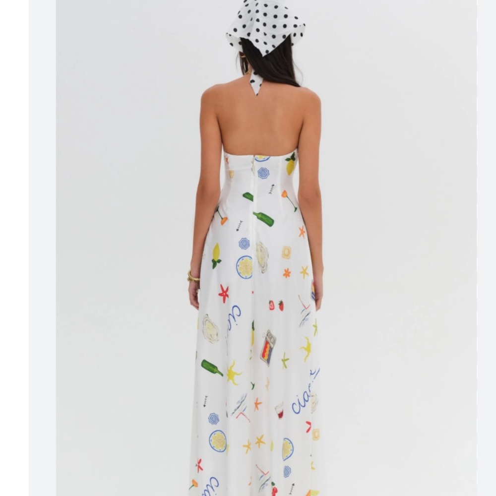 Carla Strapless 
Maxi Dress
For Love & Lemons
NWT
Color- Positano Print